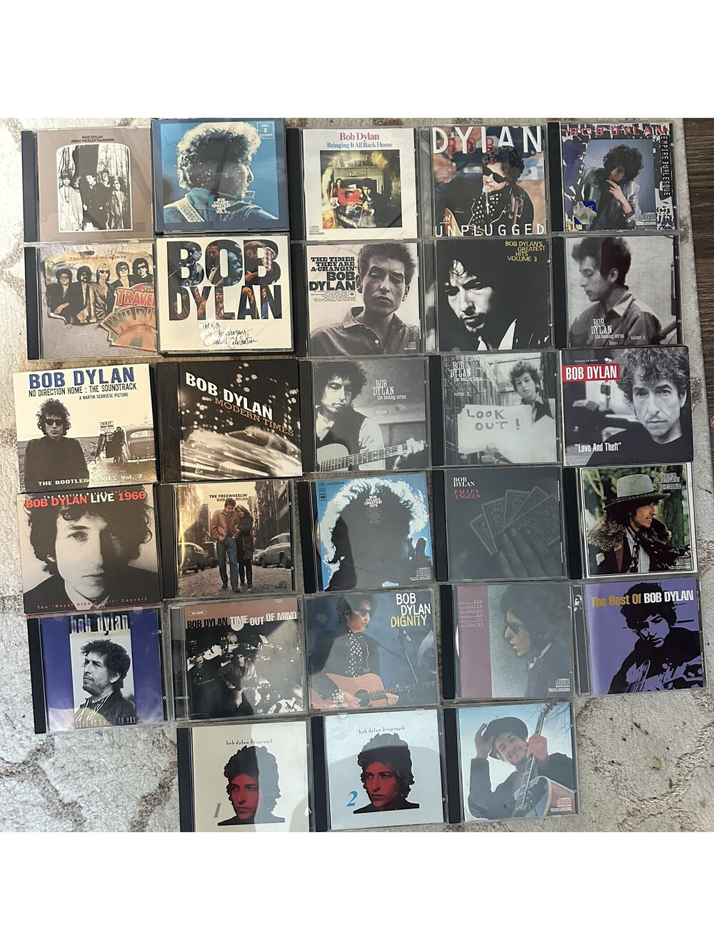 Bob Dylan 28 Release CD Collection Lot Bootleg Series Live Biograph Greatest Hit